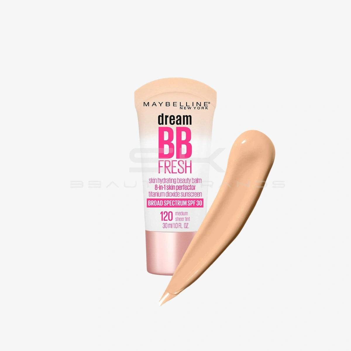 Maybelline | קרם לחות והגנה עם גוון לעור קורן SPF 30 "Dream Fresh BB Cream"