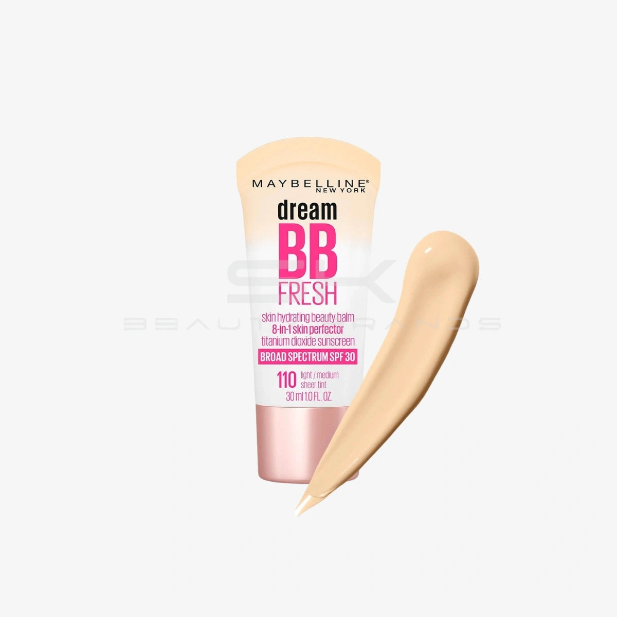 Maybelline | קרם לחות והגנה עם גוון לעור קורן SPF 30 "Dream Fresh BB Cream"