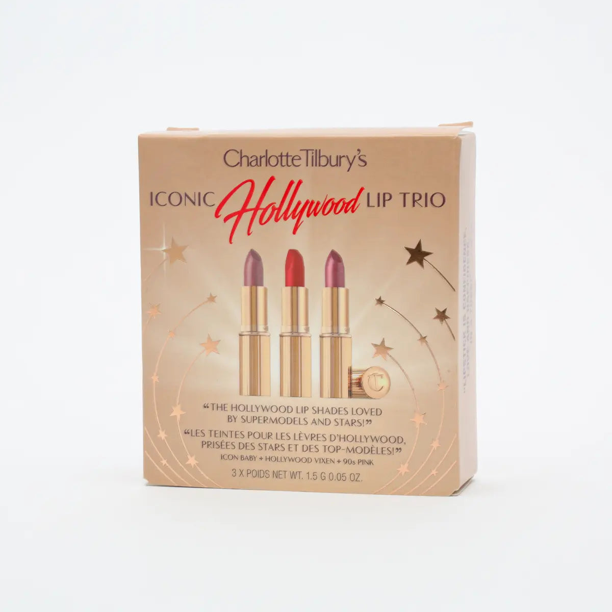 Iconic Hollywood Lip Trio: Mini Lipstick Gift Set | Charlotte Tilbury
