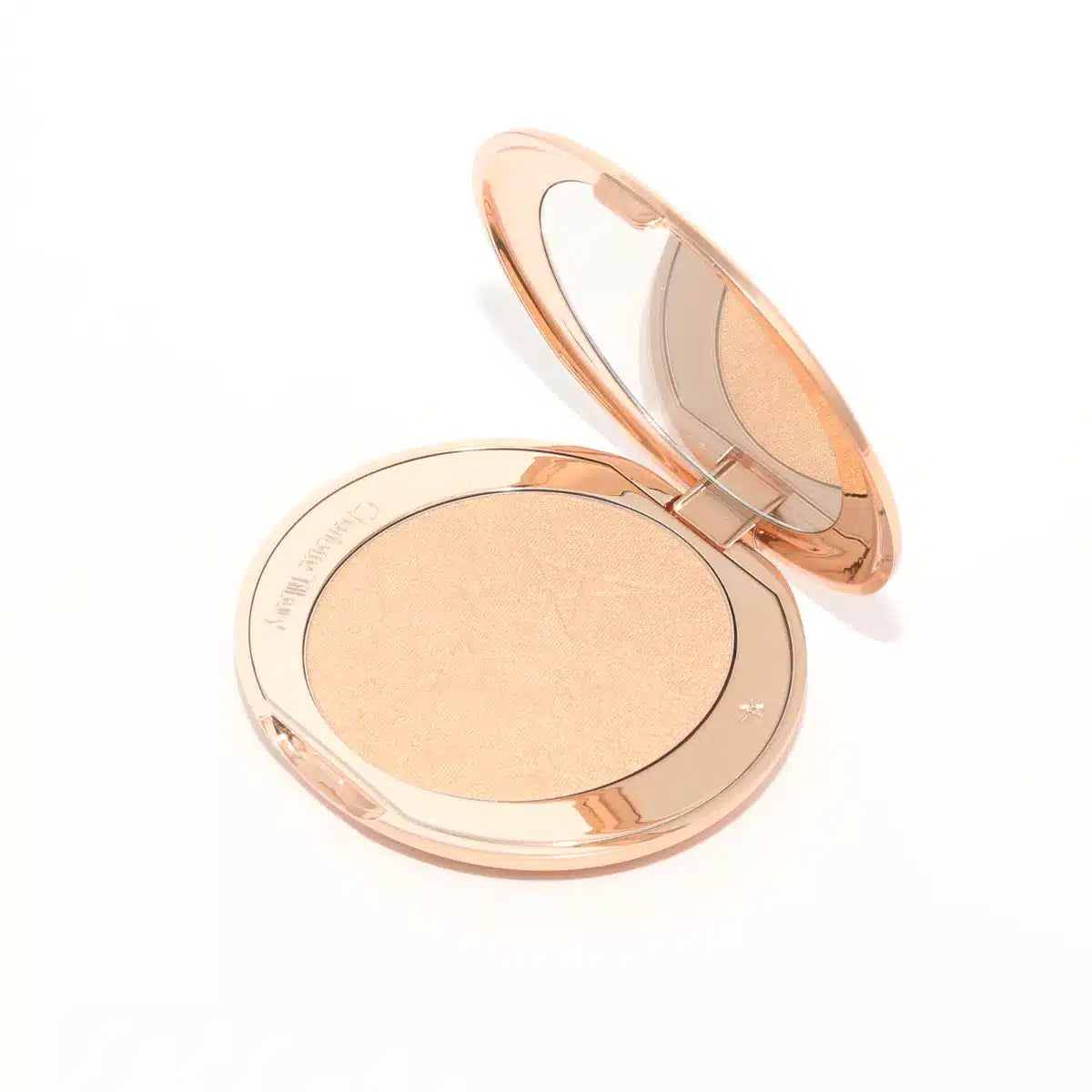 Moonlit Glow: Hollywood Glow Glide Nude Powder Highlighter | Charlotte Tilbury