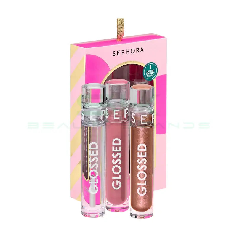 Glossed Lip Gloss Trio Gift Set