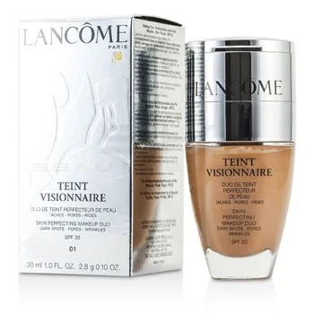 Lancome Teint Visionnaire Skin Perfecting Makeup Duo SPF 20 01 Beige Albatre 0.10oz / 2.8g