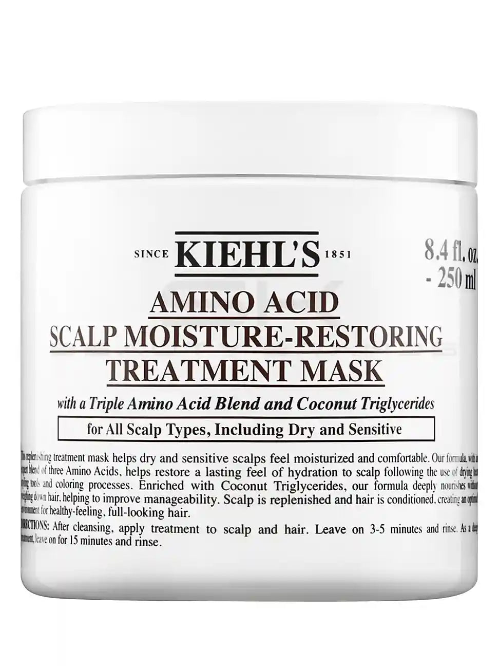 Kiehl's Amino Acid Scalp Moisture-Restoring Treatment Mask | 8.45 Fl Oz