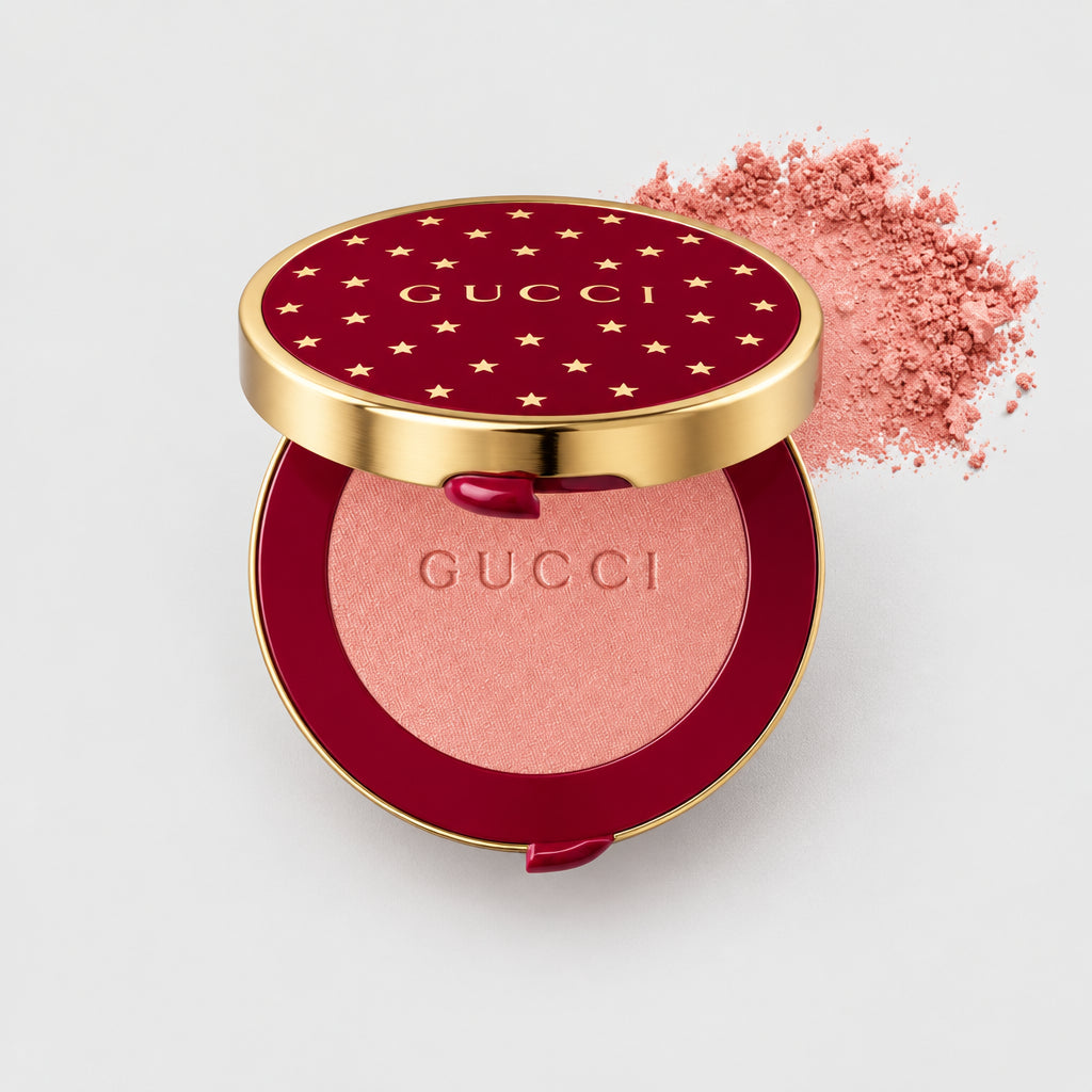 Gucci סומק מאט מואר 5.5 גרם (גוון 10 Soft Peach) Luminous Matte Beauty Blush