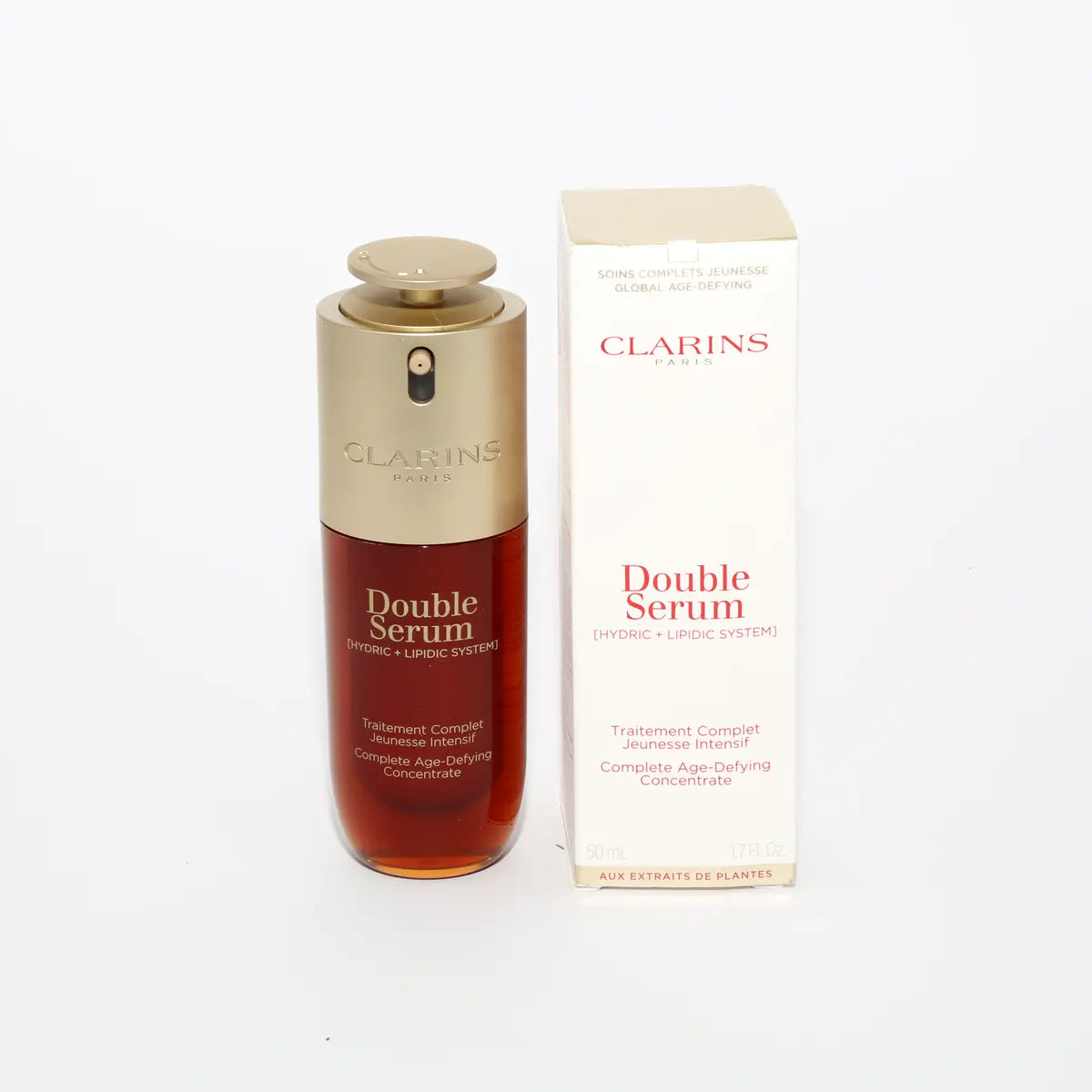 Double Serum Light Texture Anti Aging to Firm, Boost Radiance, Refine Pores - Clarins | Sephora