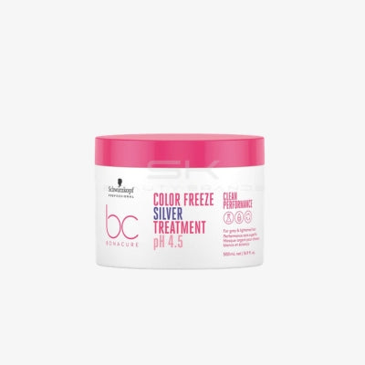 Schwarzkopf | מסכת סילבר לשיער צבוע 500 מ"ל "BC Clean Color Freeze Silver Treatment"