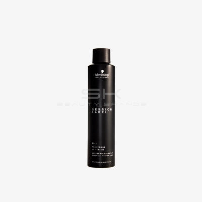 Schwarzkopf | ספריי שיער יבש וחזק 300 מ"ל "Session Label The Strong Dry Firm Hairspray"