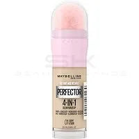 Maybelline, Instant Age Rewind, Perfector 4-in-1 Glow Makeup, 01 Light, 0.68 Fl Oz (20 Ml)