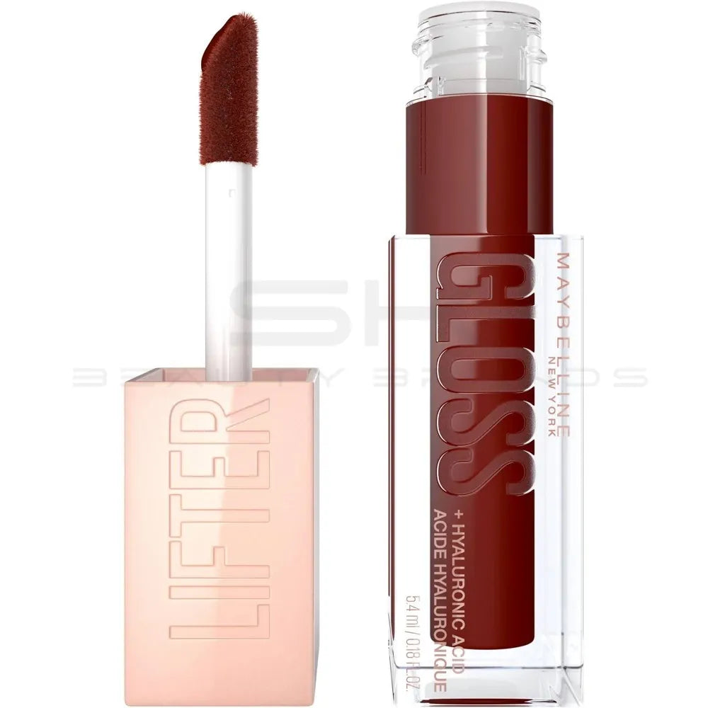 Maybelline New York Lip Gloss Makeup with Hyaluronic Acid, Maple