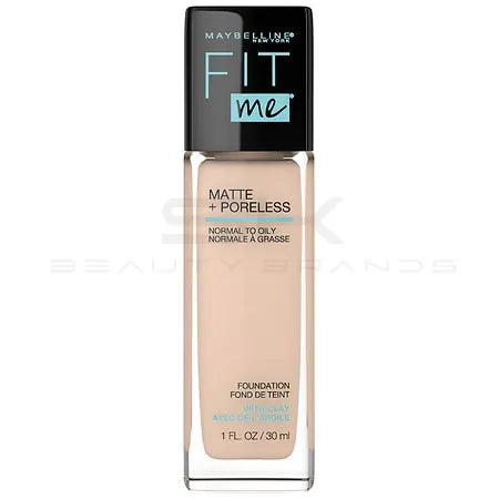 טען תמונה 1 בתצוגת גלריה. Maybelline Fit Me Matte + Poreless Liquid Foundation Makeup  120 Classic Ivory  1 Fl Oz