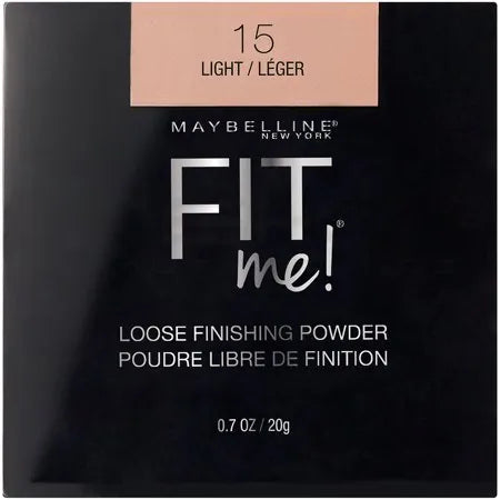 Maybelline Fit Me Loose Finishing Powder 0.7 OZ, Light