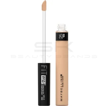 Maybelline Fit Me Liquid Oil-Free, Fragrance-Free, Dermatologist Tested Concealer - 25 Medium - 0.23 Fl Oz: Color Correction, Face Application