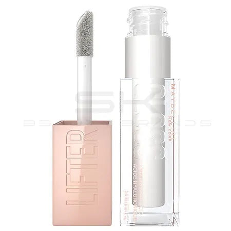 Maybelline Lifter Gloss Lip Gloss Makeup with Hyaluronic Acid, Pearl