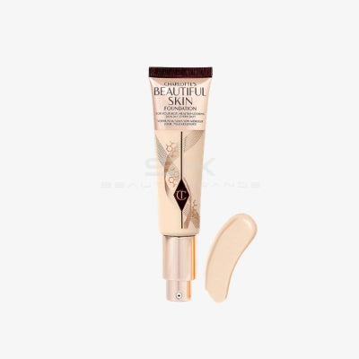 Charlotte Tilbury | מייקאפ במראה טבעי וזוהר (גוון 1 Neutral) "Beautiful Skin Foundation"