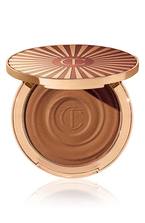 Charlotte Tilbury Beautiful Skin Sun-Kissed Glow Bronzer- Medium-Neutral
