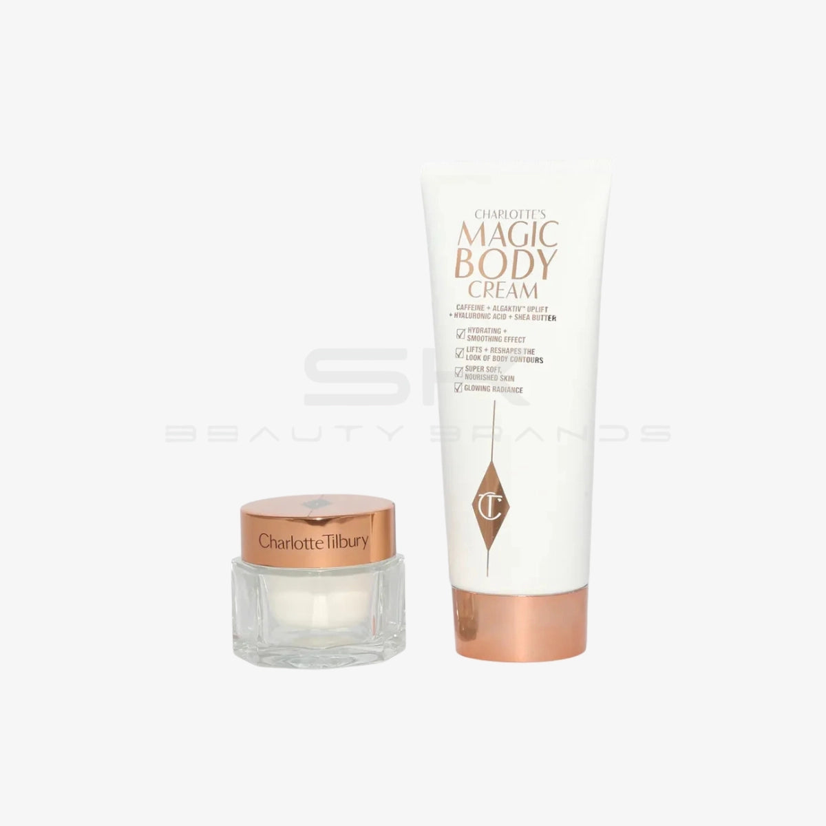 Charlotte Tilbury | מארז טיפוח יוקרתי לפנים ולגוף למראה זוהר "Face & Body Skincare Set"