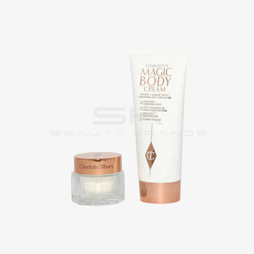 טען תמונה 1 בתצוגת גלריה. Charlotte Tilbury | מארז טיפוח יוקרתי לפנים ולגוף למראה זוהר "Face & Body Skincare Set"