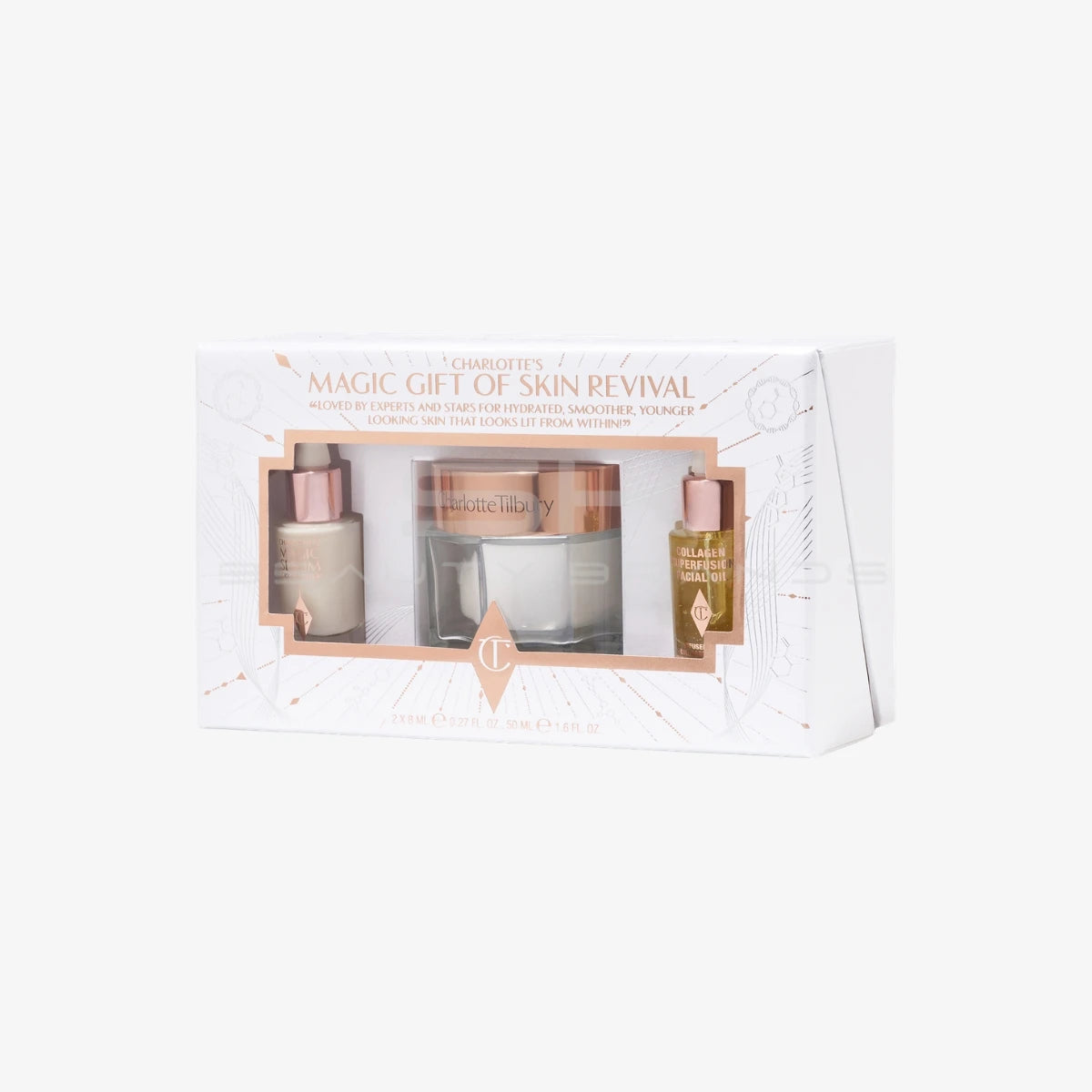 Charlotte Tilbury | מארז טיפוח יוקרתי להחייאת העור (מהדורה מוגבלת) "Skincare Set"