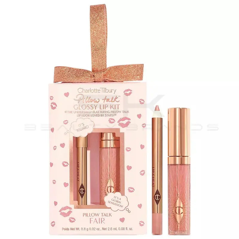 Charlotte Tilbury Pillow Talk Mini Glossy Lips Duo - Pillow Talk Fair