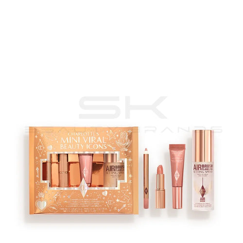 טען תמונה 1 בתצוגת גלריה. Charlotte Tilbury Charlotte's Mini Viral Beauty Icons - Travel Size Makeup Kit