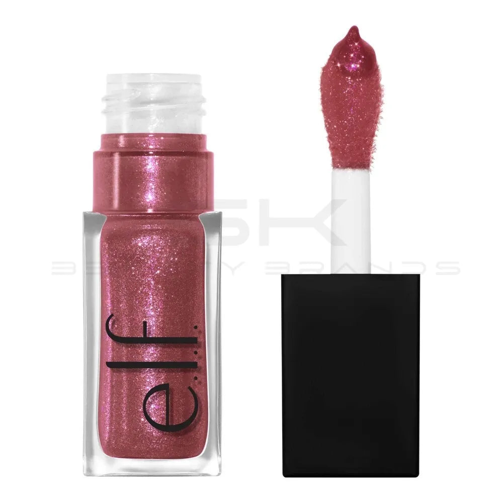 E. L.f. Cosmetics Glow Reviver Lip Oil Glimmer in Berry + Pink Pearl - Vegan and Cruelty-Free Makeup