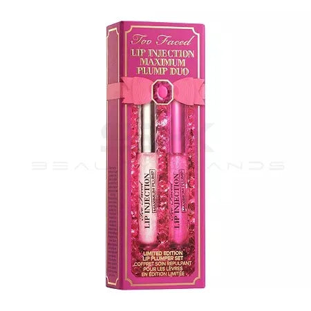 Too Faced Lip Injection Maximum Plump Lip Gloss Duo, None
