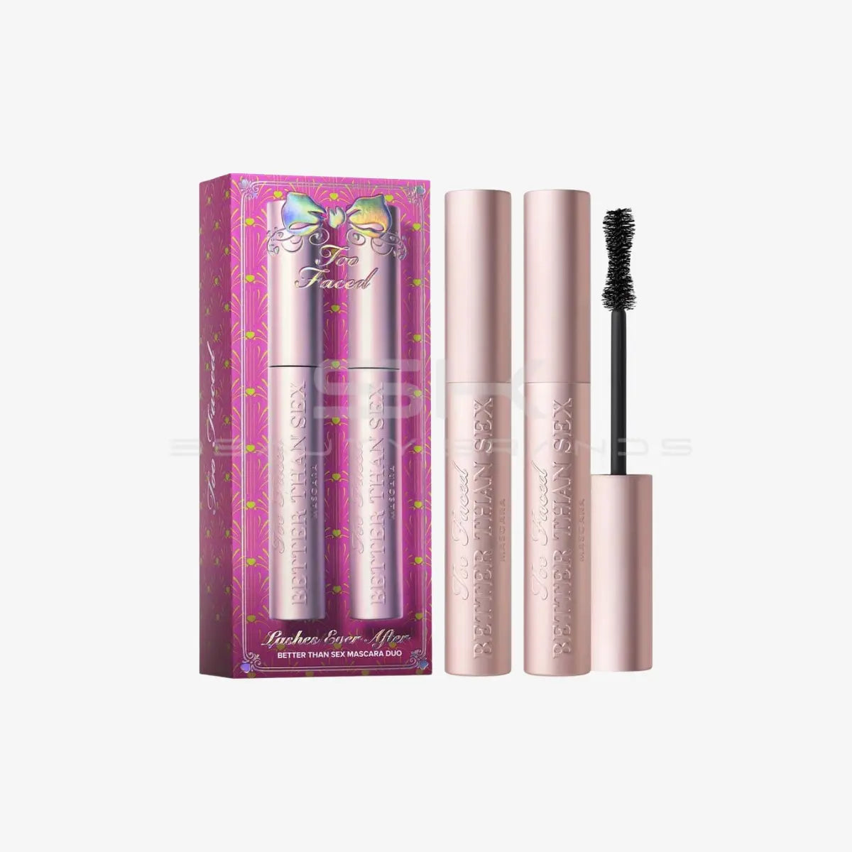 Too Faced | מארז צמד מסקרות שחורות בגודל מלא לנפח דרמטי "Better Than Sex Mascara Duo"