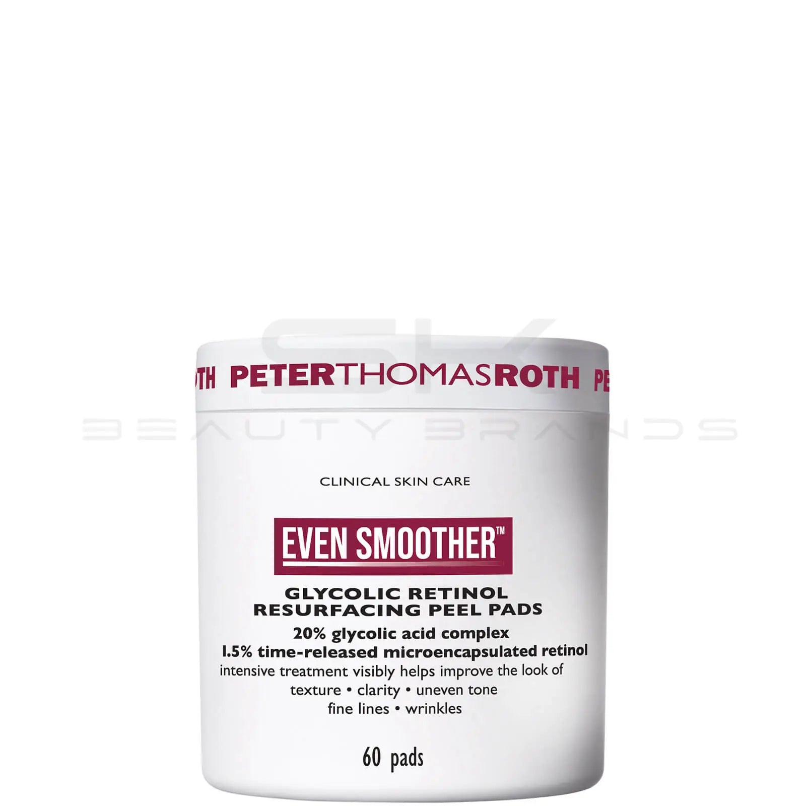 Peter Thomas Roth by Peter Thomas Roth Even Smoother Glycolic Retinol Resurfacing Peel Pads -60ct for WOMEN