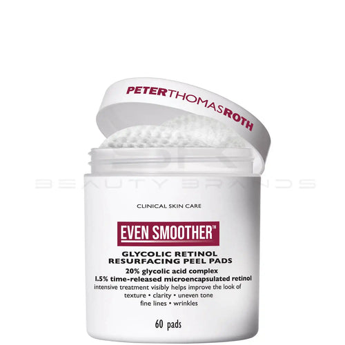 טען תמונה 1 בתצוגת גלריה. Peter Thomas Roth by Peter Thomas Roth Even Smoother Glycolic Retinol Resurfacing Peel Pads -60ct for WOMEN