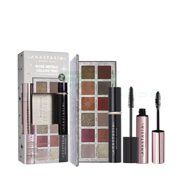Anastasia Beverly Hills Rose Metals Deluxe Trio | LOOKFANTASTIC