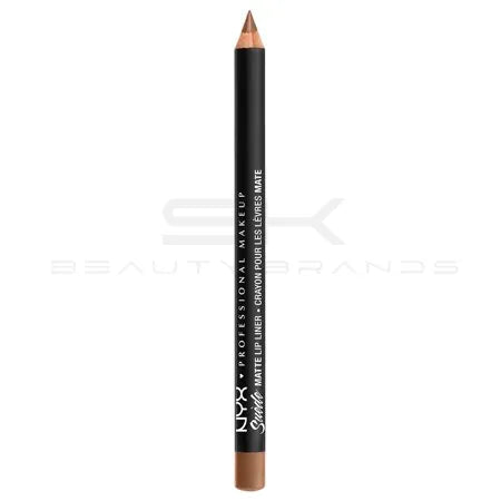 NYX Professional Makeup Suede Matte Lip Liner  Velvet Smooth Matte Finish  Vegan Formula Sandstorm