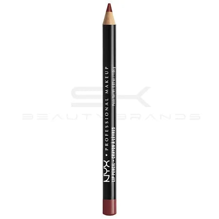 NYX Professional Makeup Slim Lip Liner Pencil, Auburn