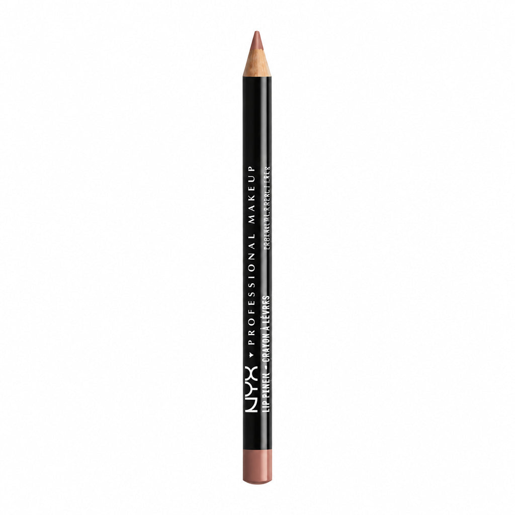 NYX Professional Makeup Slim Lip Pencil  Long-Lasting Creamy Lip Liner  Natural  0.035 Oz