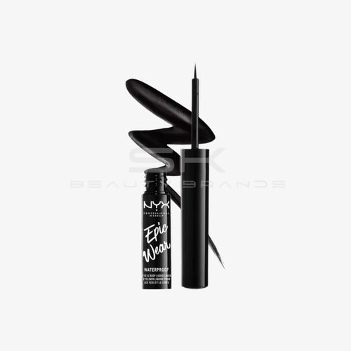טען תמונה 1 בתצוגת גלריה. NYX Professional Makeup | אייליינר נוזלי עמיד במים "Epic Wear Waterproof Liquid Eye Liner"