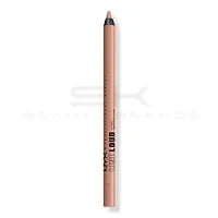 NYX Professional Makeup Line Loud Lip Liner  Longwear Matte Lip Pencil  Goal Crusher