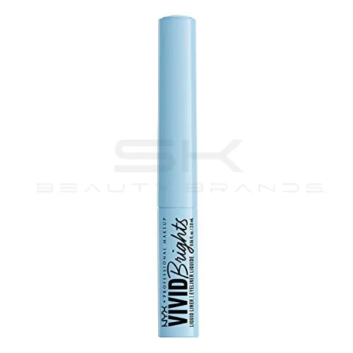 NYX Professional Makeup | אייליינר נוזלי צבעוני (גוון Blue Thang) 2 מ"ל "Vivid Brights Liquid Eyeliner"