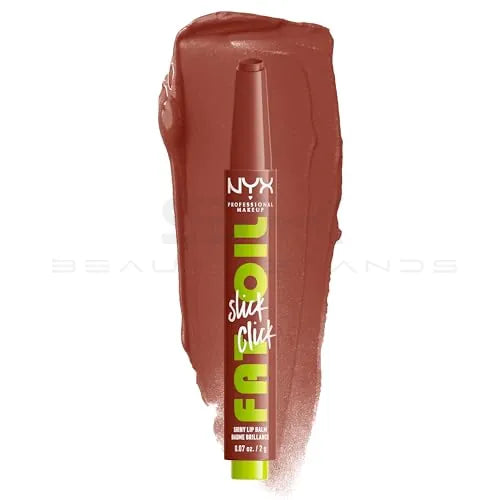 טען תמונה 1 בתצוגת גלריה. NYX Professional Makeup Fat Oil Slick Click Tinted Lip Balm: Moisturizing & Nourishing - Link in My Bio - 0.07oz