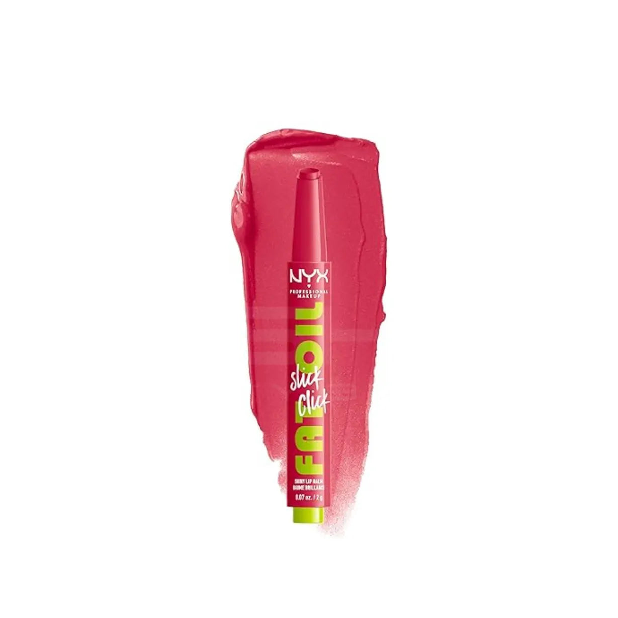 NYX Professional Makeup | באלם שפתיים מבריק עם גוון "Fat Oil Slick Click Tinted Lip Balm"