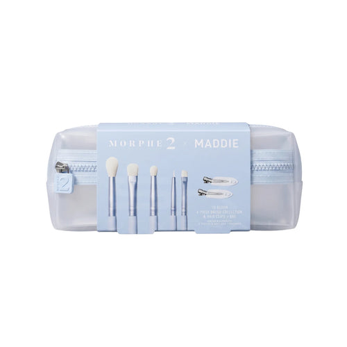 טען תמונה 1 בתצוגת גלריה. Morphe | קולקציית מברשות, קליפסים לשיער ותיק איפור "Morphe 2 X Maddie in Bloom Brush Collection"