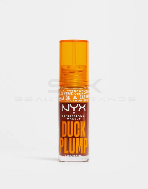 טען תמונה 1 בתצוגת גלריה. NYX Professional Make-up Duck Plump Lip Lacquer 16 Wine Not? 7 Ml