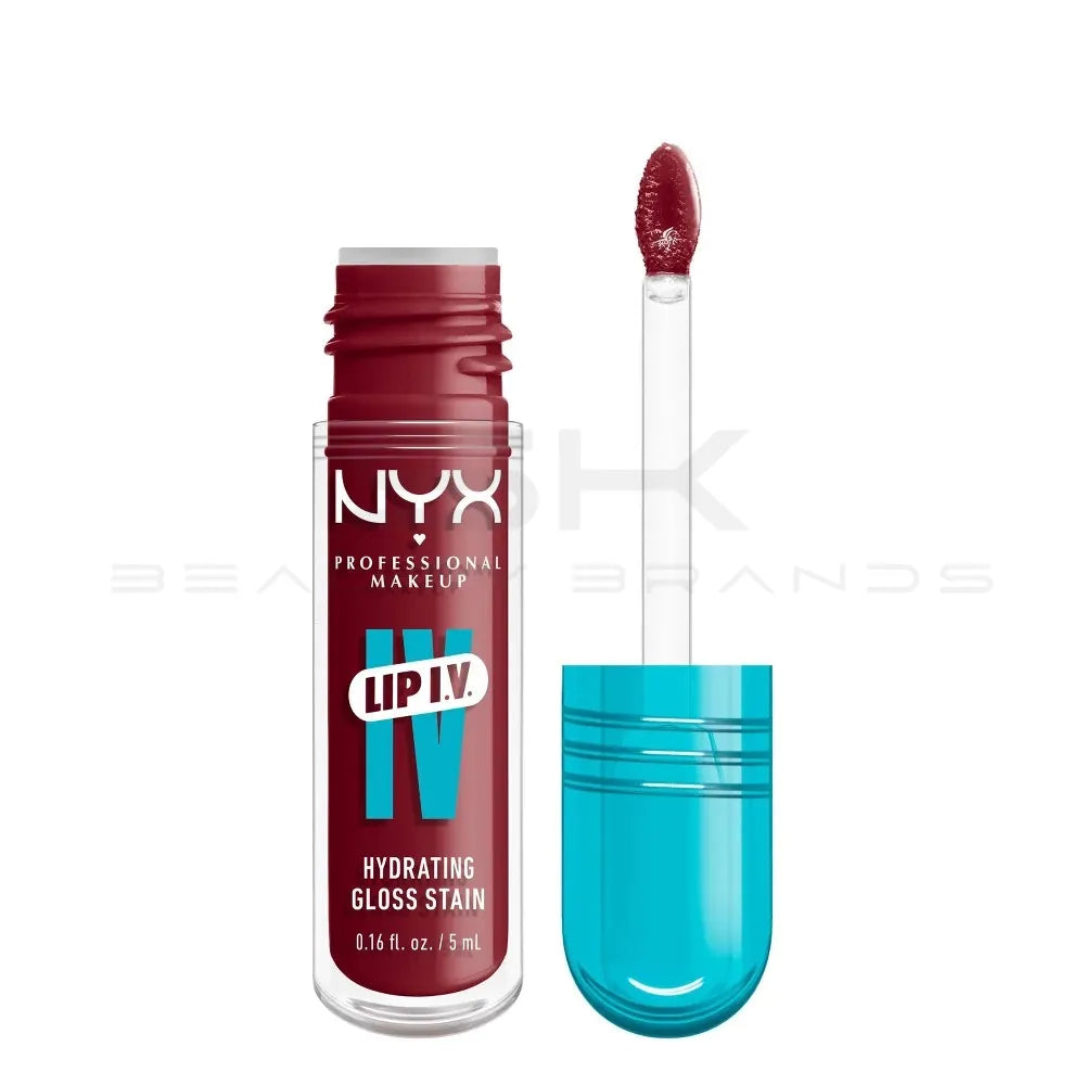 NYX Professional Makeup Gloss Collections Lip IV Hydrating Gloss Serum Blush Rush  0.16 Oz
