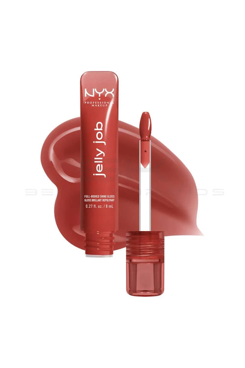 טען תמונה 1 בתצוגת גלריה. NYX Professional Makeup | גלוס שפתיים 8 מ"ל (גוון Just Jelly) "Jelly Job Lip Gloss"