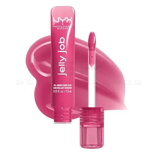 טען תמונה 1 בתצוגת גלריה. NYX Professional Makeup | גלוס שפתיים 8 מ"ל (גוון Just Jelly) "Jelly Job Lip Gloss"