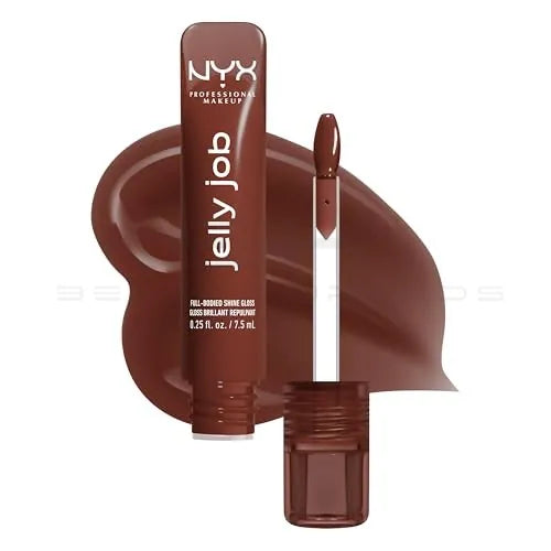 טען תמונה 1 בתצוגת גלריה. NYX Professional Makeup | גלוס שפתיים 8 מ"ל (גוון Just Jelly) "Jelly Job Lip Gloss"