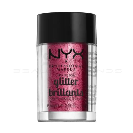 Nyx Professional Makeup Nyx Face & Body Glitter - 09 Red 0.08 Oz