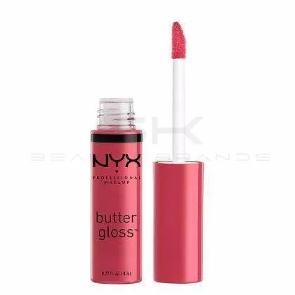 טען תמונה 1 בתצוגת גלריה. NYX Professional Makeup Butter Gloss  Non-sticky Lip Gloss  Strawberry Cheesecake 0.27 Oz