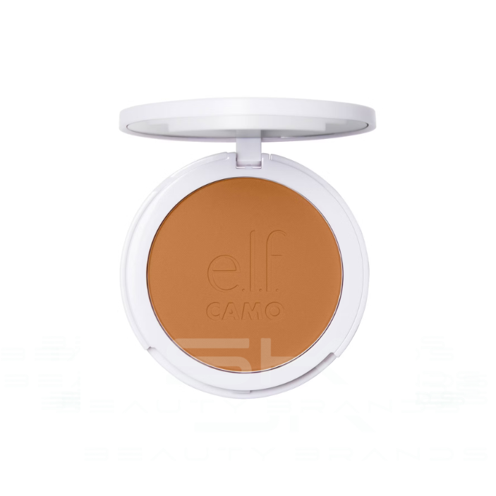 e.l.f. Cosmetics מייקאפ פודרה דחוסה בגוון Tan 400 W Camo Powder Foundation