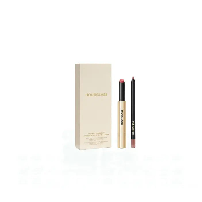 Hourglass | מארז עיפרון שפתיים וגלוס מעבה "Sculpt & Gloss Duo"