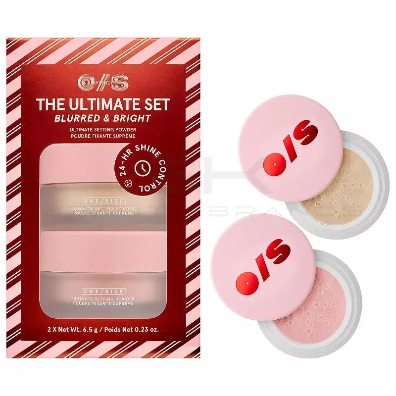 ONE/SIZE Translucent/ Pink the Ultimate Blurred & Bright Setting Powder Duo (Holiday Limited Edition)