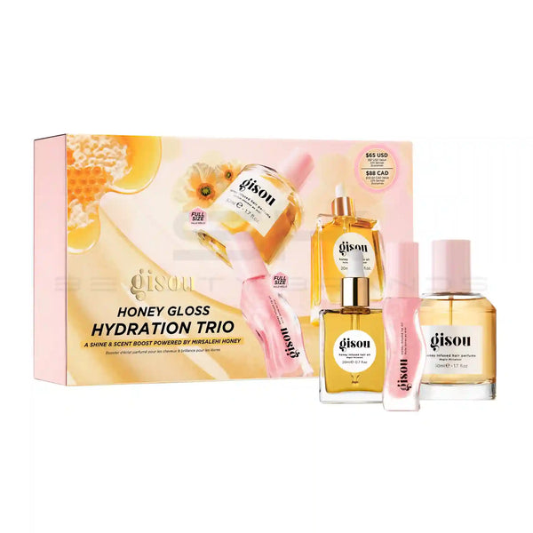 Gisou Honey Gloss Hydration Trio - 29% Saving-No Colour